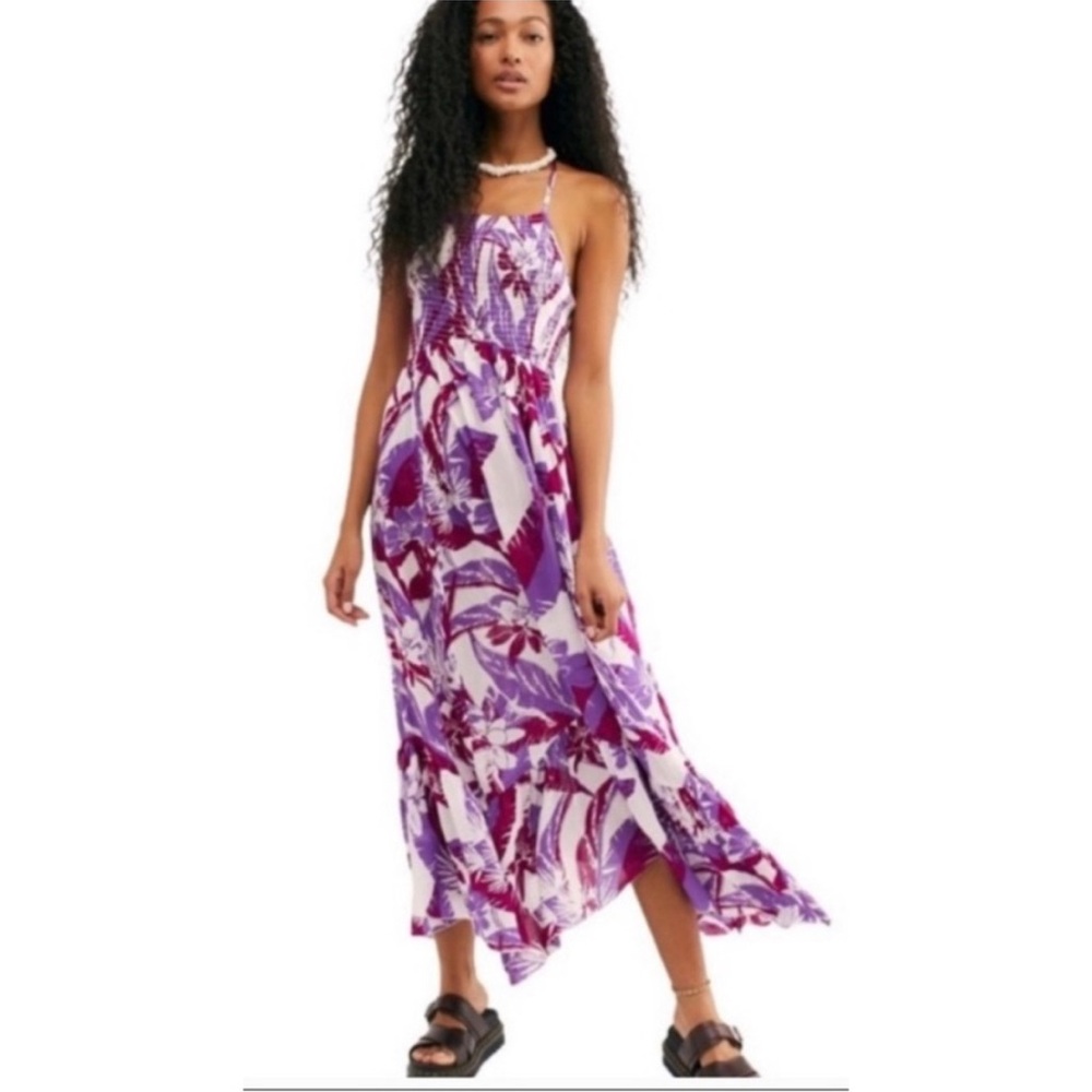 Free People Heat Wave High Low Floral Dress